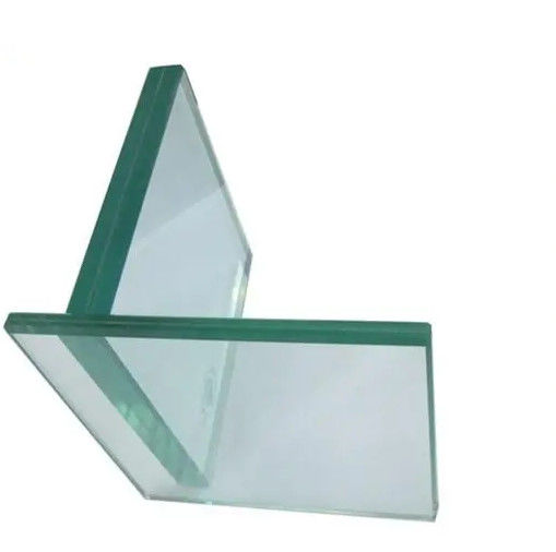 Extra Clear Tempered Over Laminated Glass 6.38mm With Colorless Colored PVB Film