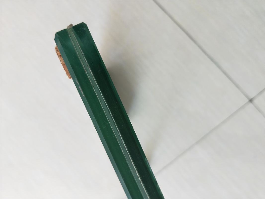 PVB Tempered Over Laminated Glass Safety 6.38mm 8.38mm 10.38mm 12.38mm Clear Tempered