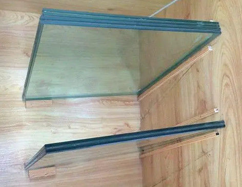 PVB Tempered Over Laminated Glass Safety 6.38mm 8.38mm 10.38mm 12.38mm Clear Tempered