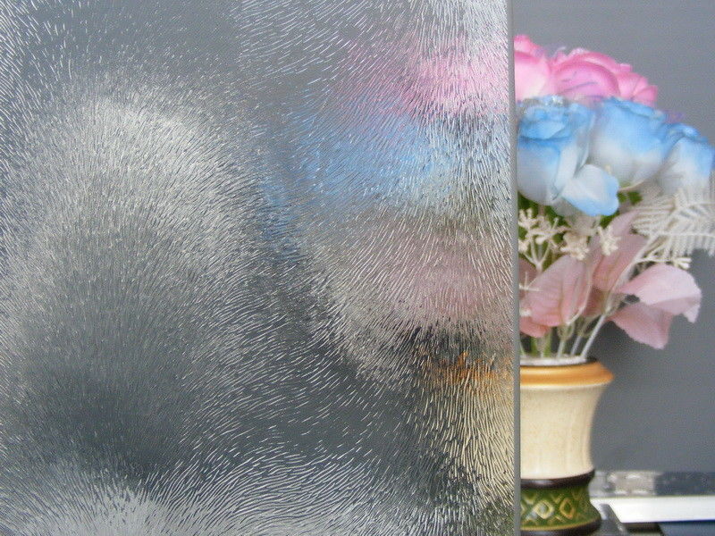 Clear Patterned Figured Glass 220-2800mm Used For Windows Home Decoration