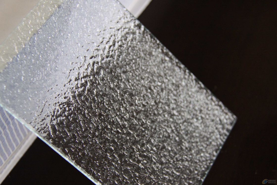 15mm Patterned Tempered Glass Customized Clear Patterned Glass For Building Door Window