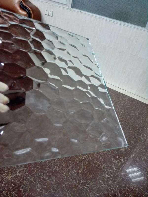 220 Mm-2800 Mm Decorative Patterns Glass Shower Panel For Windows