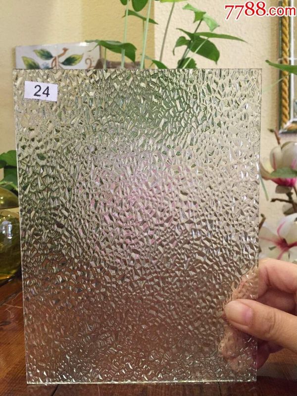 3-12mm Patterned Tempered Glass Customize Size For Decorative Building Window Doors