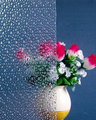 Various Model Patterned Glass 4mm 5mm 6mm Colored Frosted Glass For Windows
