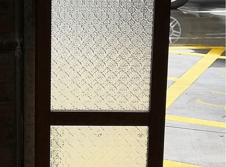 Various Model Patterned Glass 4mm 5mm 6mm Colored Frosted Glass For Windows