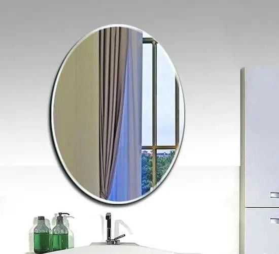 Mirror Glass Decorative Bathroom Safety Clear Float Around Ntique Mirror