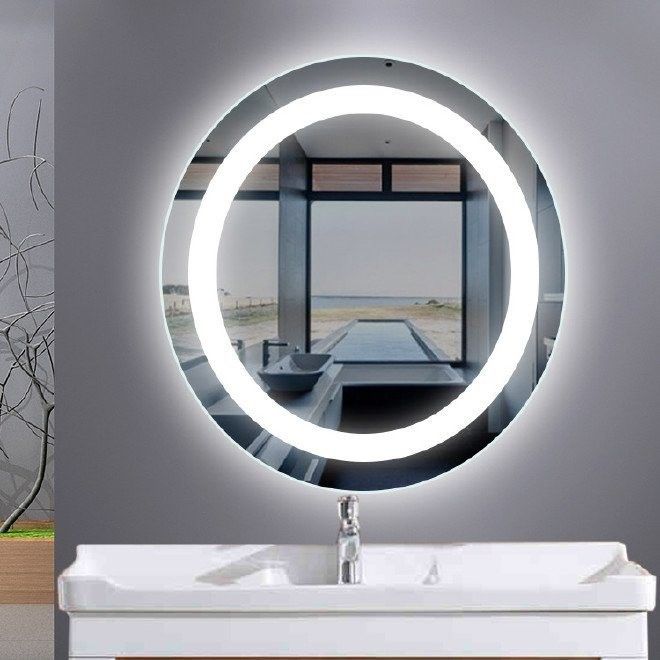 Mirror Glass Decorative Bathroom Safety Clear Float Around Ntique Mirror