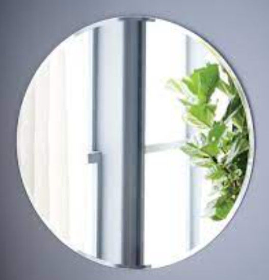 Clear Decorative Mirror Glass 3-6mm Dressing/Bathroom Wall Mirror Glass