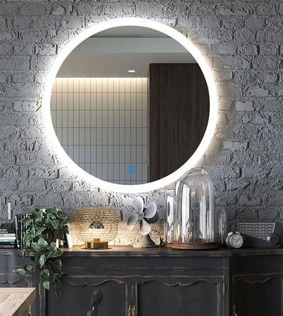 Anti-Fog Anti-Steam Decorative Mirror Glass 800 Mm-2800 Mm High Reflectivity For Bathroom Wall