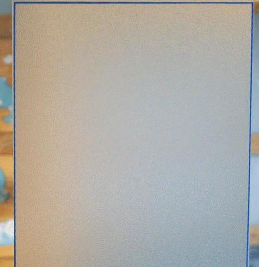 Stained Glass Etching Decorative Frosted Glass Customized Used For Furniture&Building