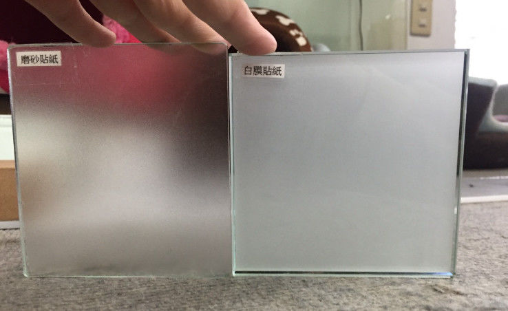 Stained Glass Etching Decorative Frosted Glass Customized Used For Furniture&Building