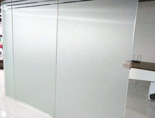 Water-Tolerant Acid Etched Glass Panels Frosted Stain Glass From 2mm To 19mm For Windows