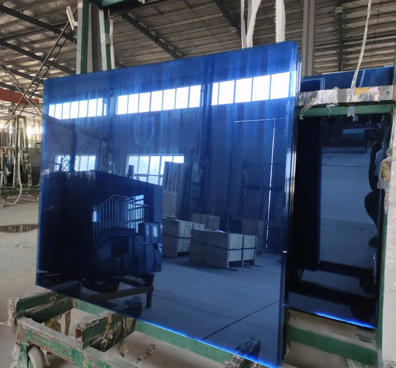 Construction Reflective Float Glass With Colors Blue/Green/Bronze/Yellow