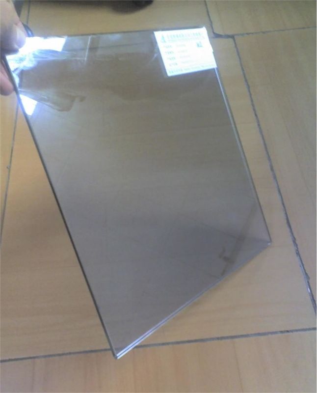 Anti-Scratch Reflective Tempered Glass 0.3mm Explosion-Proof Float Glass For Window Decoration