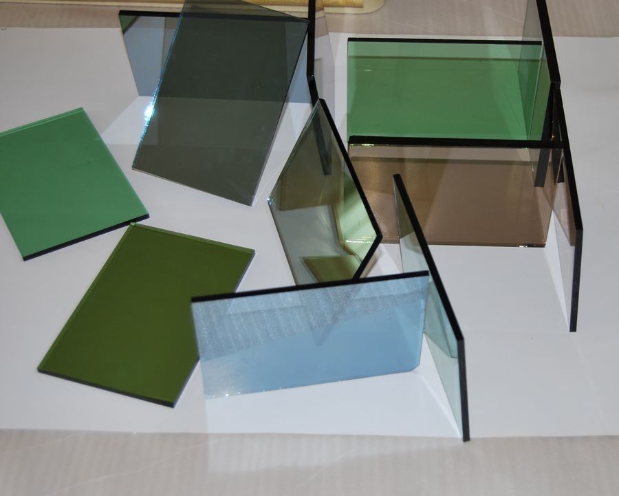 Anti-Scratch Reflective Tempered Glass 0.3mm Explosion-Proof Float Glass For Window Decoration