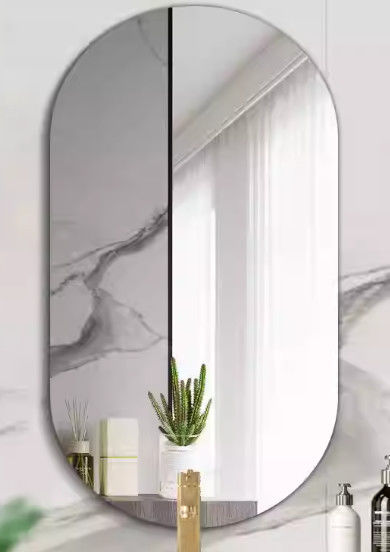 Clear Decorative Mirror Glass 2mm 4mm Technological Modern With Long Service Life