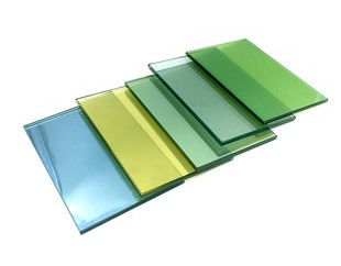 Flat Processing Tinted Glass with Colored in Dark Green/Dark Grey/Ford Blue/Bronze etc.