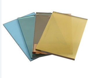 Colored / Green-F Clear / Low-E Tinted Glass with Modern Type