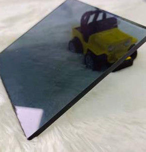 Colored / Green-F Clear / Low-E Tinted Glass with Modern Type