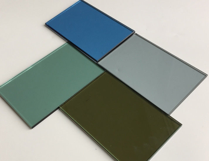 Selected Exquisite Reflective Glass Colored Dark Blue / Dark Green / Bronze / Clear / Golden / Dark Grey