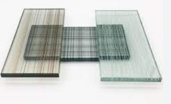Shatterproof/Steel-Wire Laminated Wired Glass Used for High-Rise Buildings/Commercial Buildings/Hotel/Villa