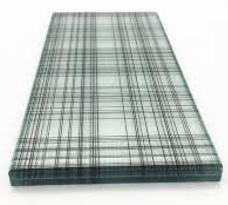 Shatterproof/Steel-Wire Laminated Wired Glass Used for High-Rise Buildings/Commercial Buildings/Hotel/Villa