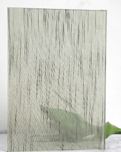 Shatterproof/Steel-Wire Laminated Wired Glass Used for High-Rise Buildings/Commercial Buildings/Hotel/Villa