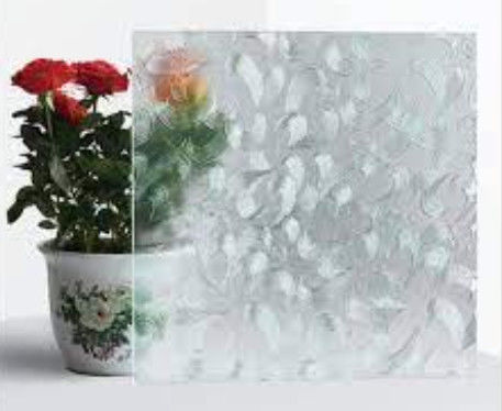Good Chemical Stability Flat Patterned Glass Used for Interior Decoration and Partition