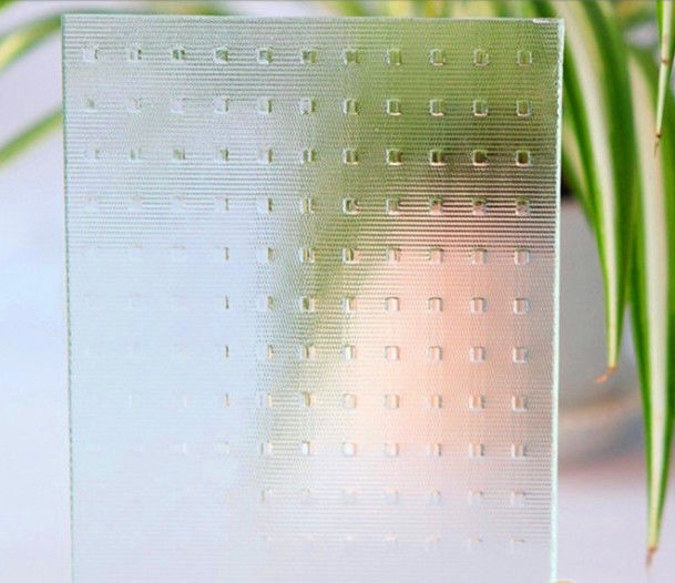 Good Chemical Stability Flat Patterned Glass Used for Interior Decoration and Partition
