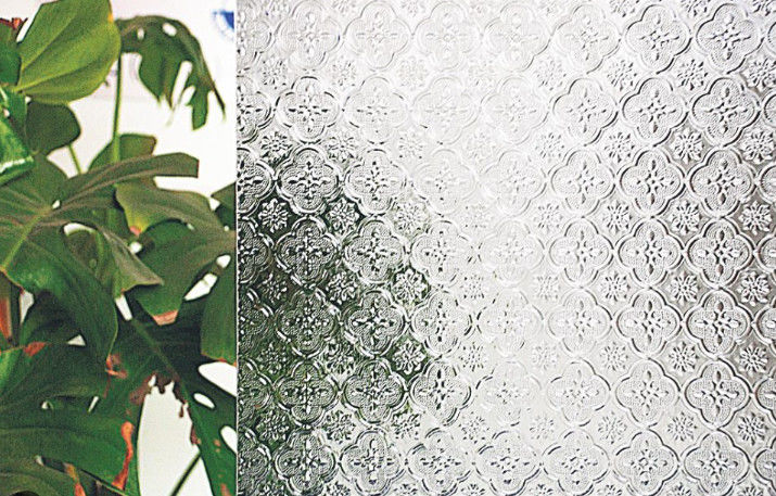 Good Chemical Stability Flat Patterned Glass Used for Interior Decoration and Partition