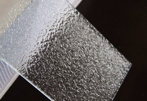 Decorative Patterned Figured Glass With 4mm To 15mm Customized Size For Furniture Building