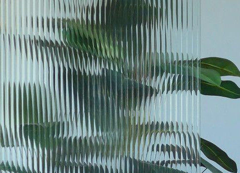 4mm-15mm Customized Size Patterned Glass Various Flower Type Aqualite / Nashiji / Mistlite /Moru /Chinchilla / Nash