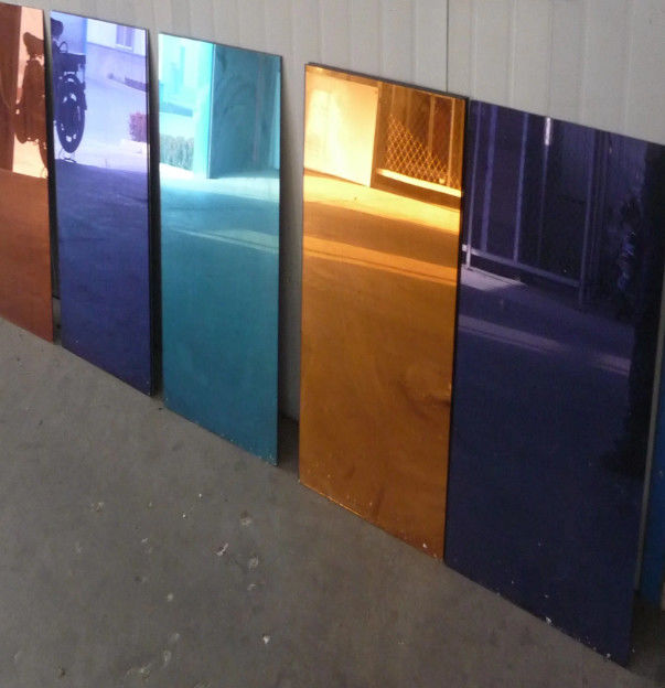 2mm--8mm Low E Tinted Reflective Glass for Building / Car Automobile / Curtain Wall Sun Room