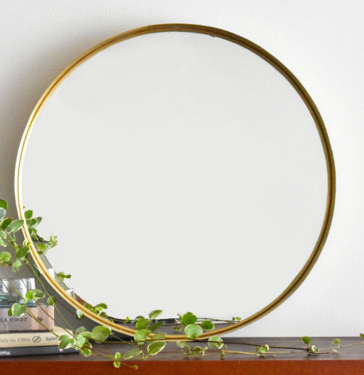 Clear / Technological Modern Decorative Wall Mirror Glass Long Service Life
