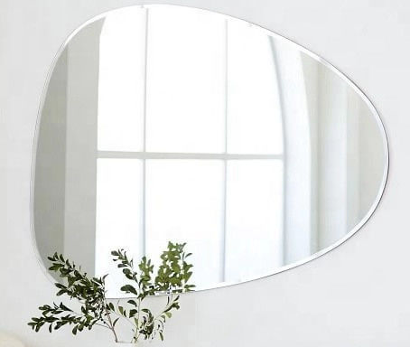 Wall Decoration Customized Size Mirror Glass Used in Indoor/Bathroom