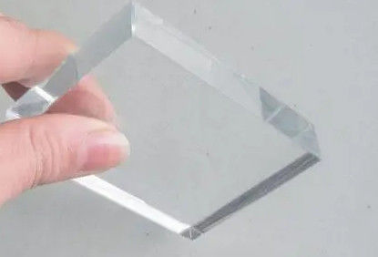 Ultra Clear Glass With Flat Corner And Cutouts From Top Manufacturers