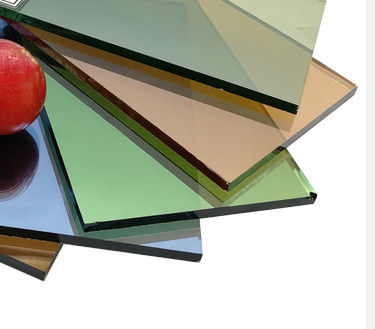 Construction Reflective Float Glass with Colors Blue/Green/Bronze/Yellow