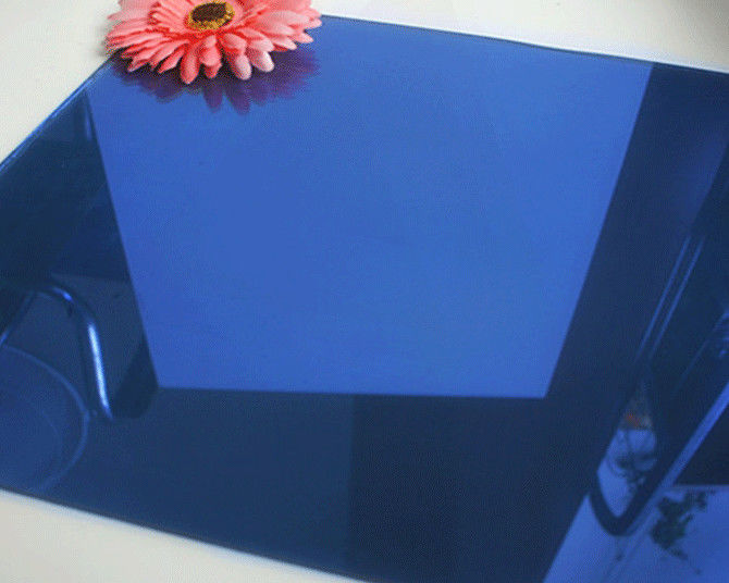 Colored Reflective Float Glass with Dark Blue, Dark Green, French Green, Light Green