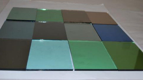 Extra Clear Low Iron Colored Float Reflective Glass Tempered