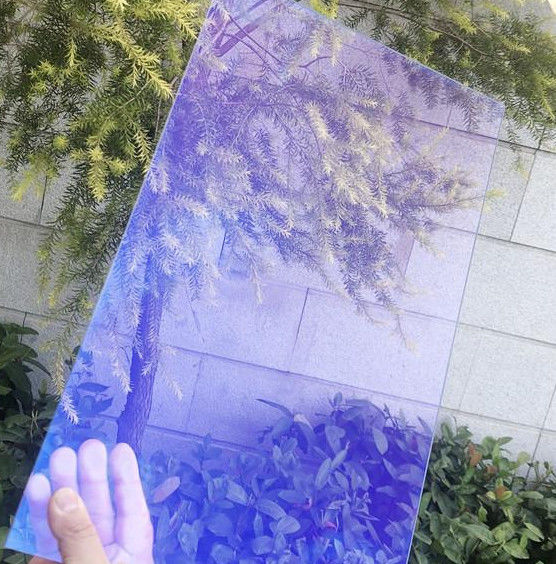 Low Iron/Clear/Customized Size Reflective Glass Colored/Tinted Dark Blue/Green/Bronze
