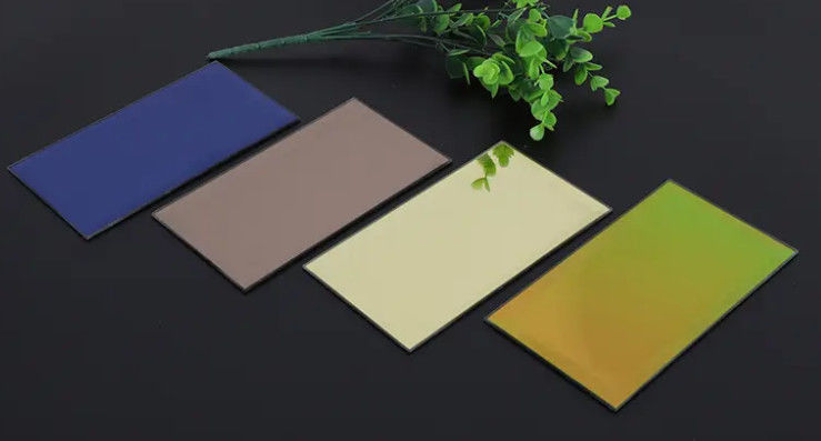 Standard Durable Unique Design Tinted Reflective Glass for Building Decoration