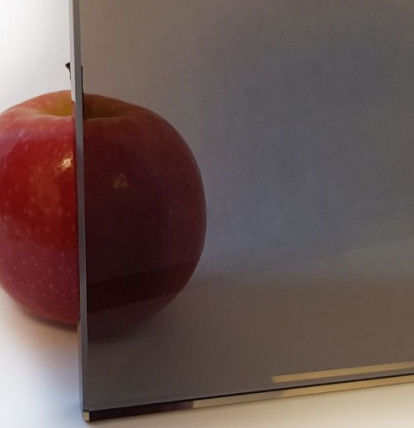 Polished Edge Finish Colored Tinted Float Glass UV Resistant