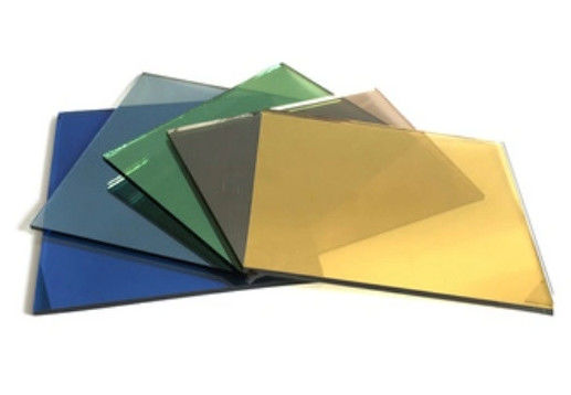 Polished Edge Smooth Colored Tinted Glass For Window And Door