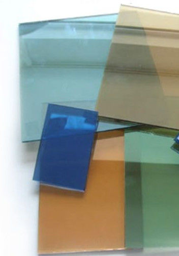Customized Rectangle Colored Tinted Float Glass For Building