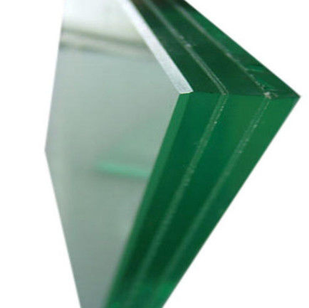 Wholesale 6.38mm~40.28mm PVB Tempered Laminated Glass Custom Size Custom Thickness