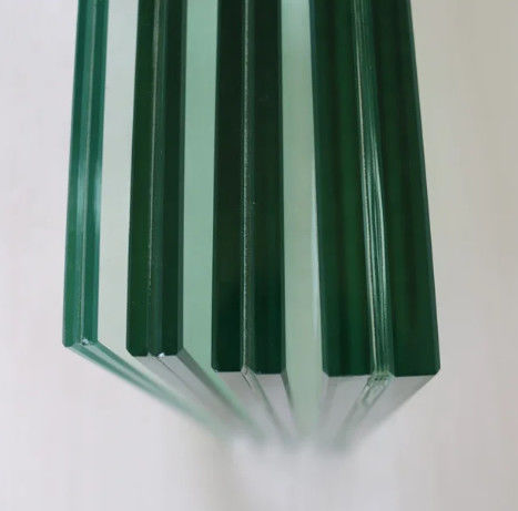 Wholesale 6.38mm~40.28mm PVB Tempered Laminated Glass Custom Size Custom Thickness