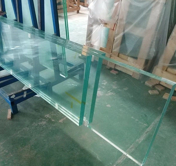 Wholesale 6.38mm~40.28mm PVB Tempered Laminated Glass Custom Size Custom Thickness