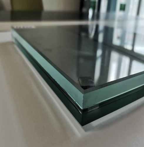 Wholesale 6.38mm~40.28mm PVB Tempered Laminated Glass Custom Size Custom Thickness