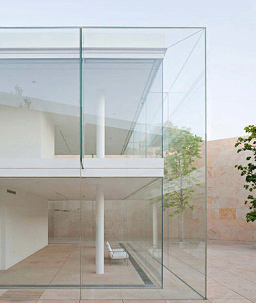 Polished Edge Building Safety Ultra Clear Glass For Home Decoration