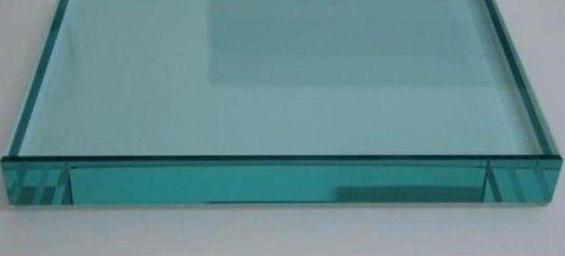 4mm Frosted Tempered Glass With Flat Edge For Kitchen Decorative Accents Balcony Railings